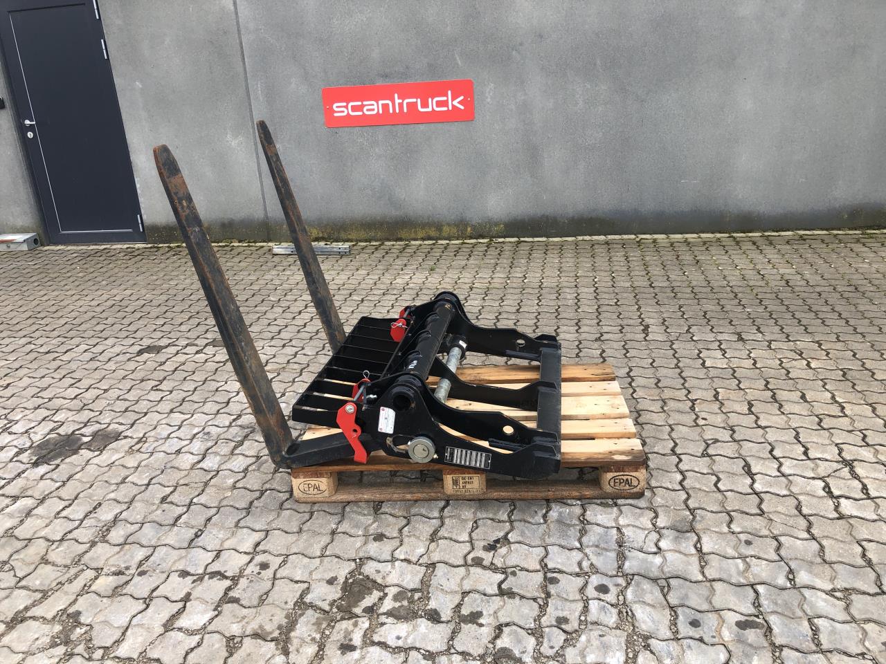 Pallegaffelsæt m/ophæng, flyd